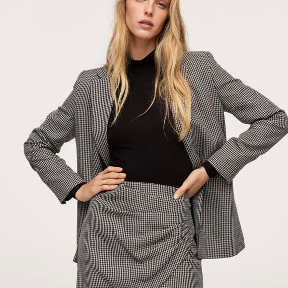 mango checked mini skirt new XXS - Picture 2 of 5